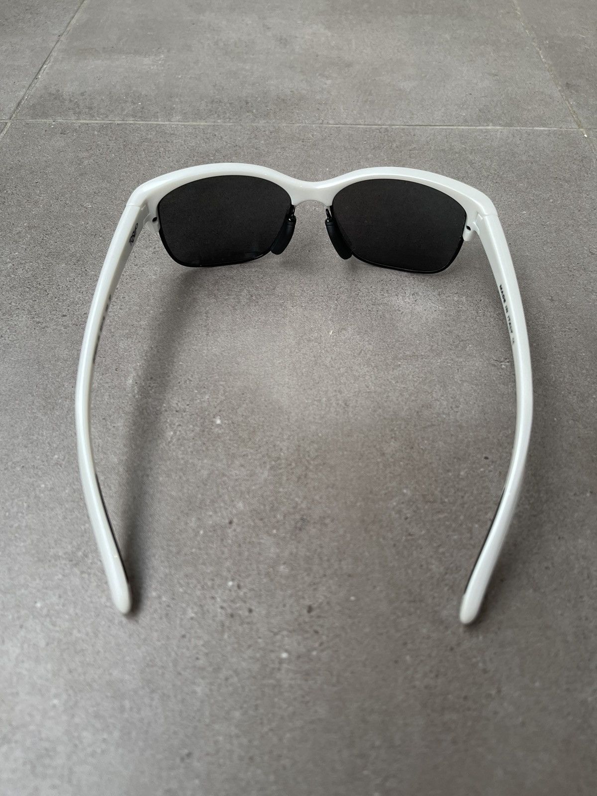 Oakley Oakley OO9204-05 "RSVP" White Black Sunglasses Size ONE SIZE - 8 Thumbnail