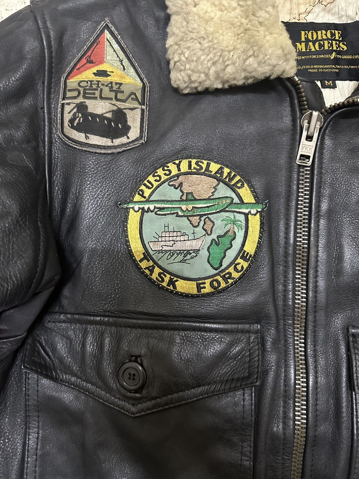 Japanese Brand × Kadoya × Vintage Vintage Kadoya WW2 G-1 Us Aviator Flight Jacket TopGun stlye Size US M / EU 48-50 / 2 - 7 Thumbnail