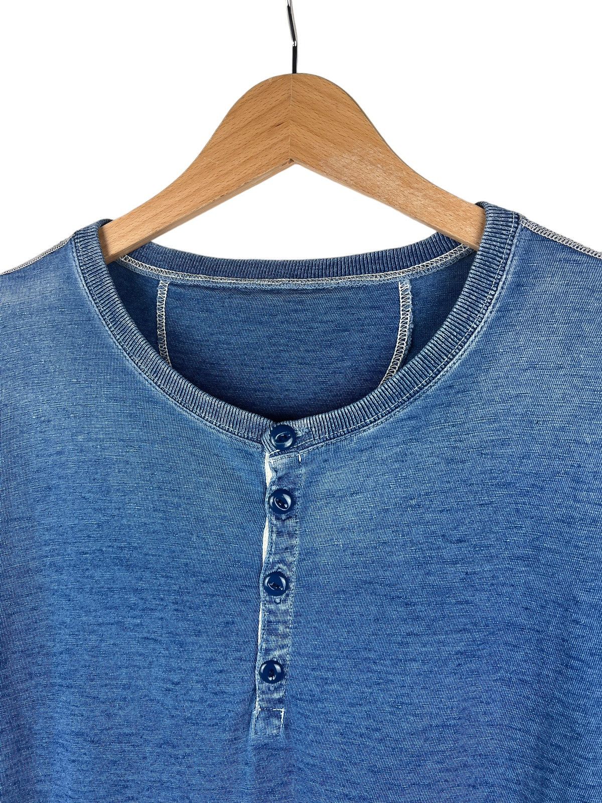 Kapital Kapital ‘1985” Indigo Button Tshirt Size US S / EU 44-46 / 1 - 5 Thumbnail