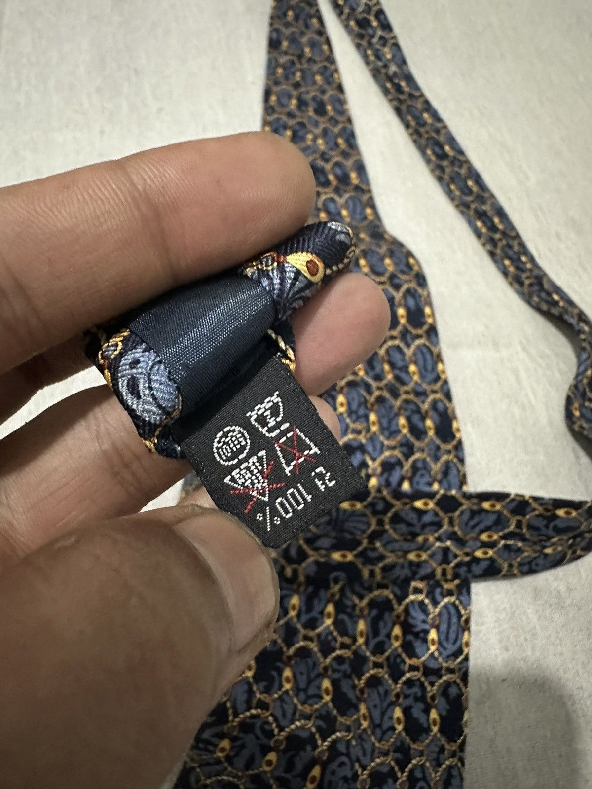 Pierre Balmain × Vintage Pierre Balmain Tie Size ONE SIZE - 5 Thumbnail