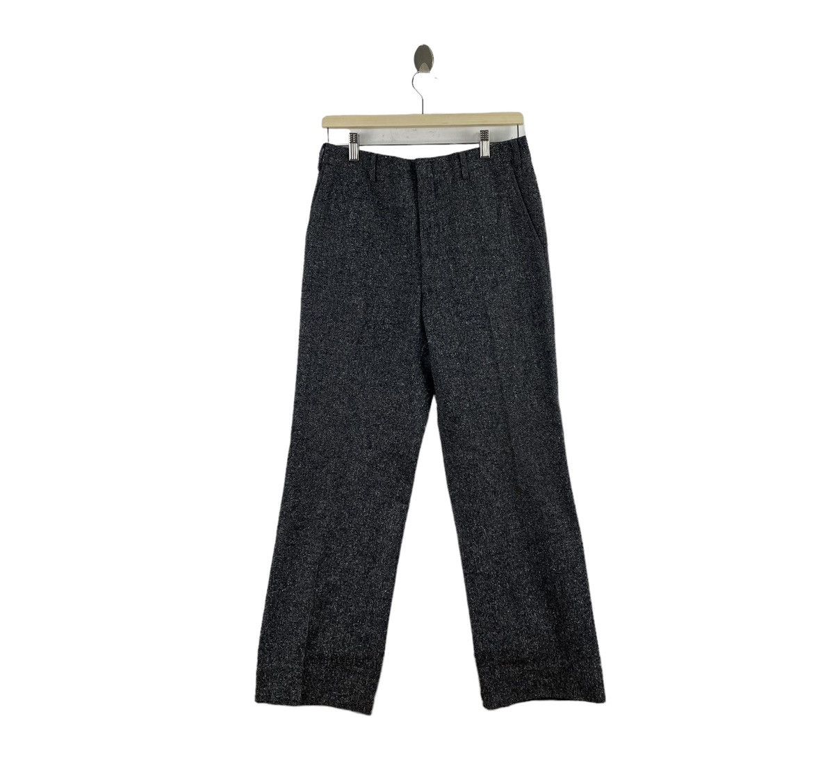 Burberry × Vintage Vintage BURBERRYS LONDON Wool Straight Cut Casual Trousers Size US 31 - 1 Thumbnail