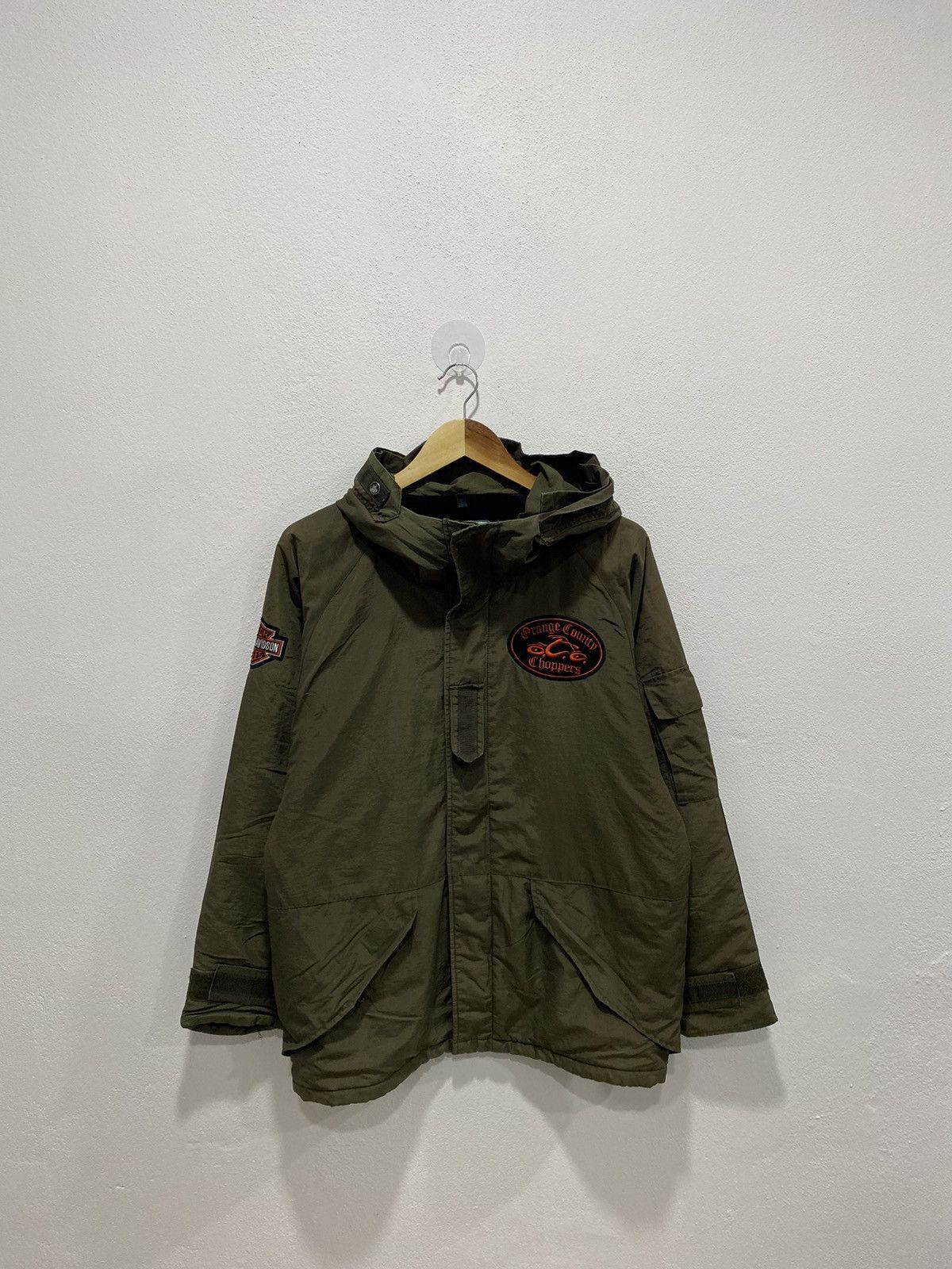 Harley Davidson × Vintage 🚨FINAL DROP🚨 MOTOR HARLEY DAVIDSON PARKA JACKET Size US L / EU 52-54 / 3 - 1 Thumbnail