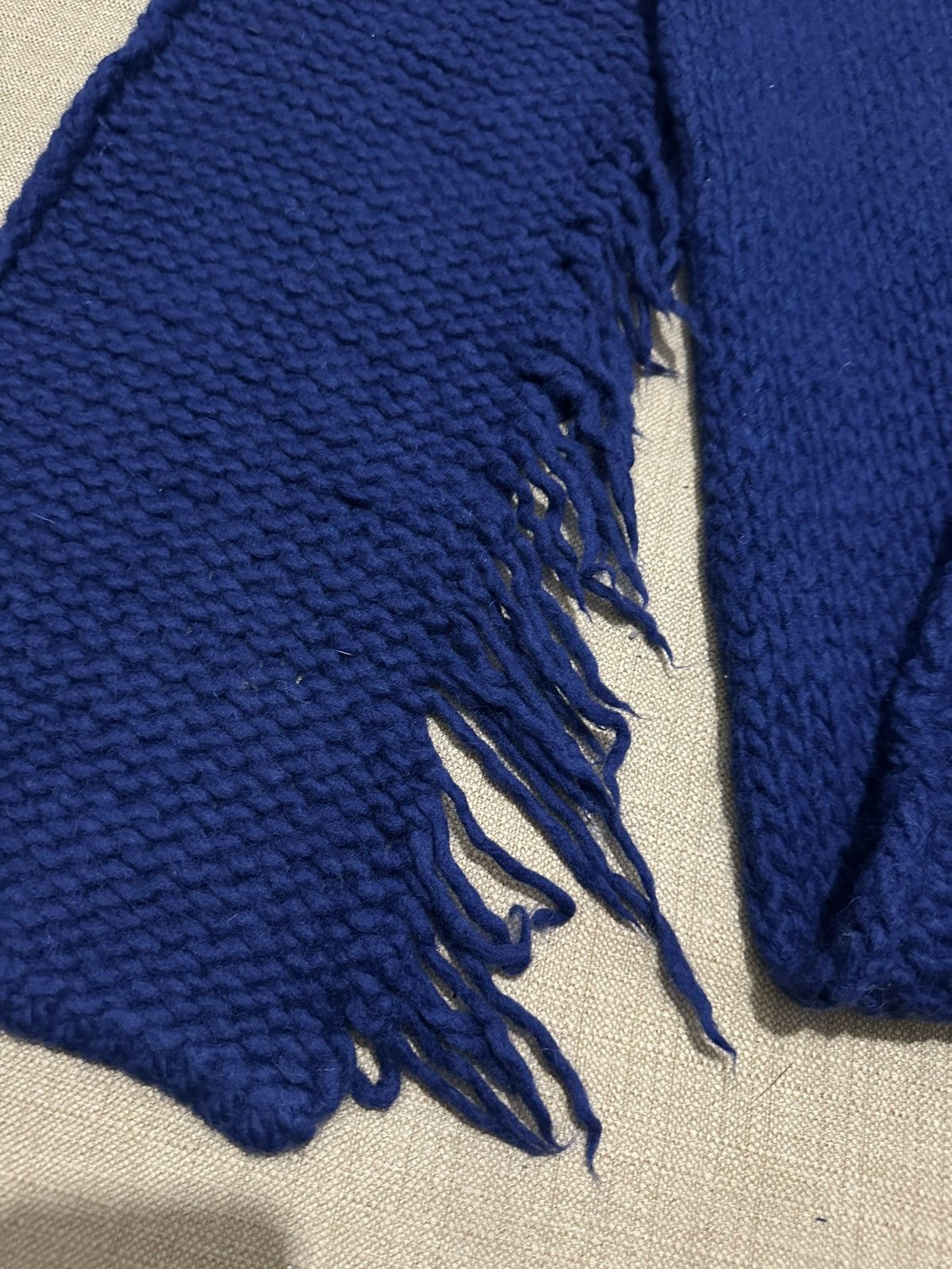Dries Van Noten Dries Van Noten Fringe Wool Scarf Size ONE SIZE - 5 Thumbnail