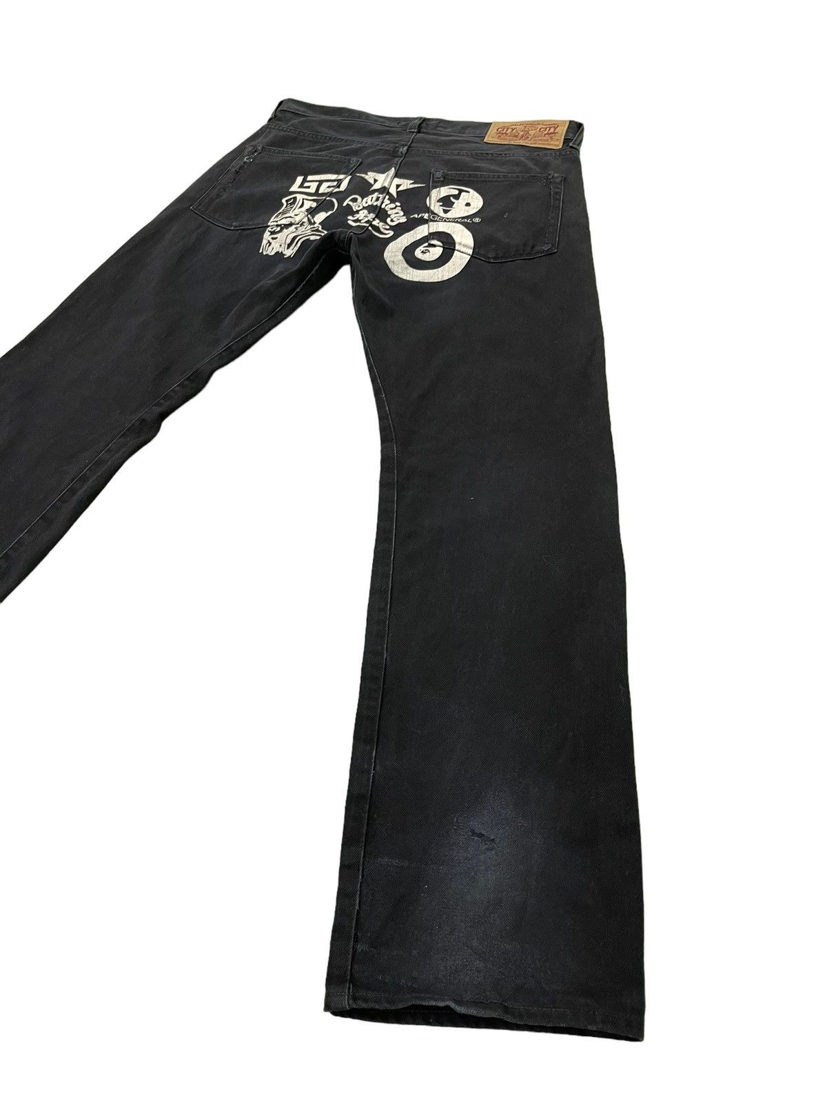 Bape Multi Logo Denim Size US 34 / EU 50 - 4 Thumbnail