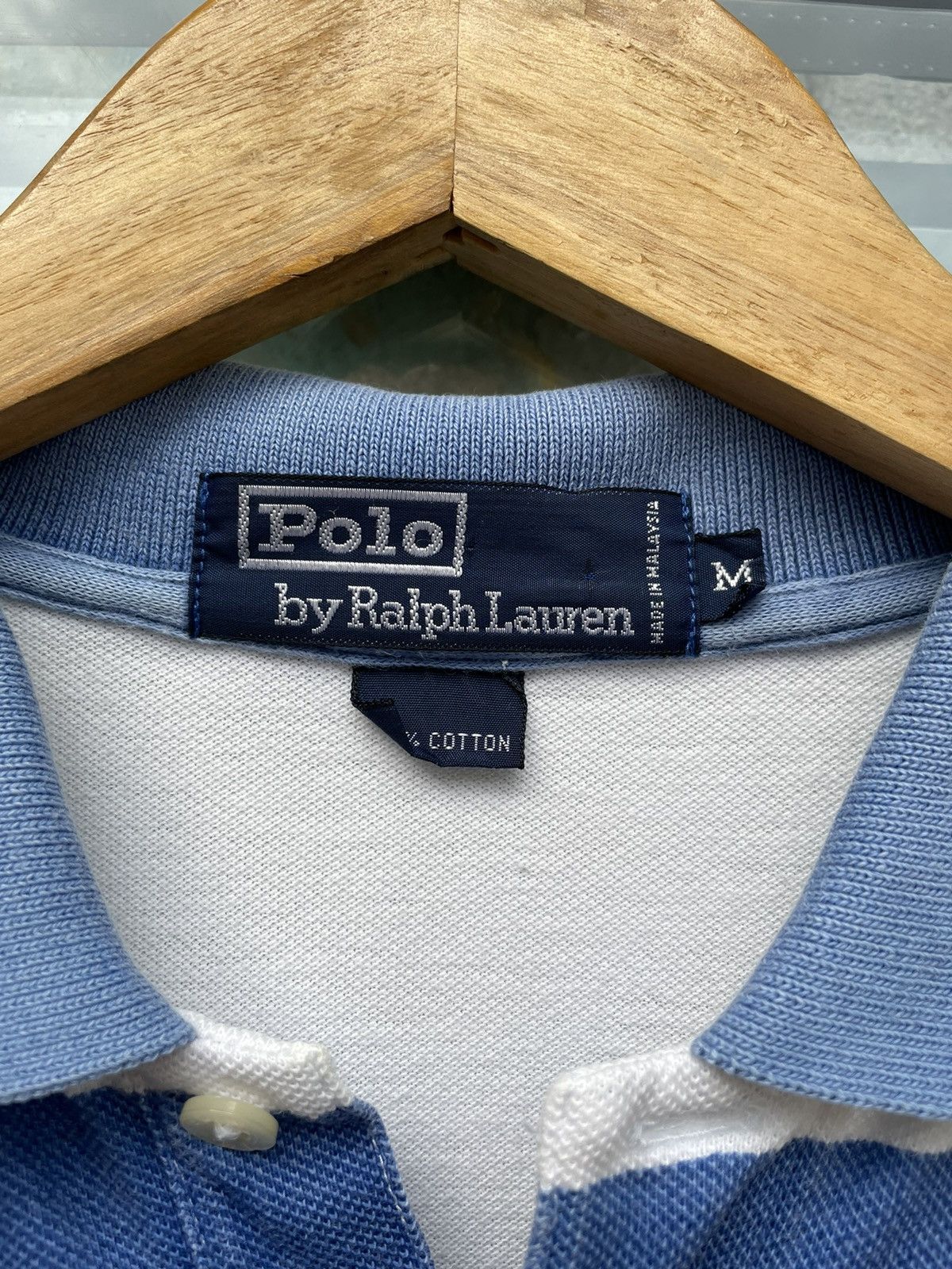 Polo Ralph Lauren × Vintage Polo Ralph Lauren Vintage T-Shirt Made in Malaysia Size US M / EU 48-50 / 2 - 7 Thumbnail