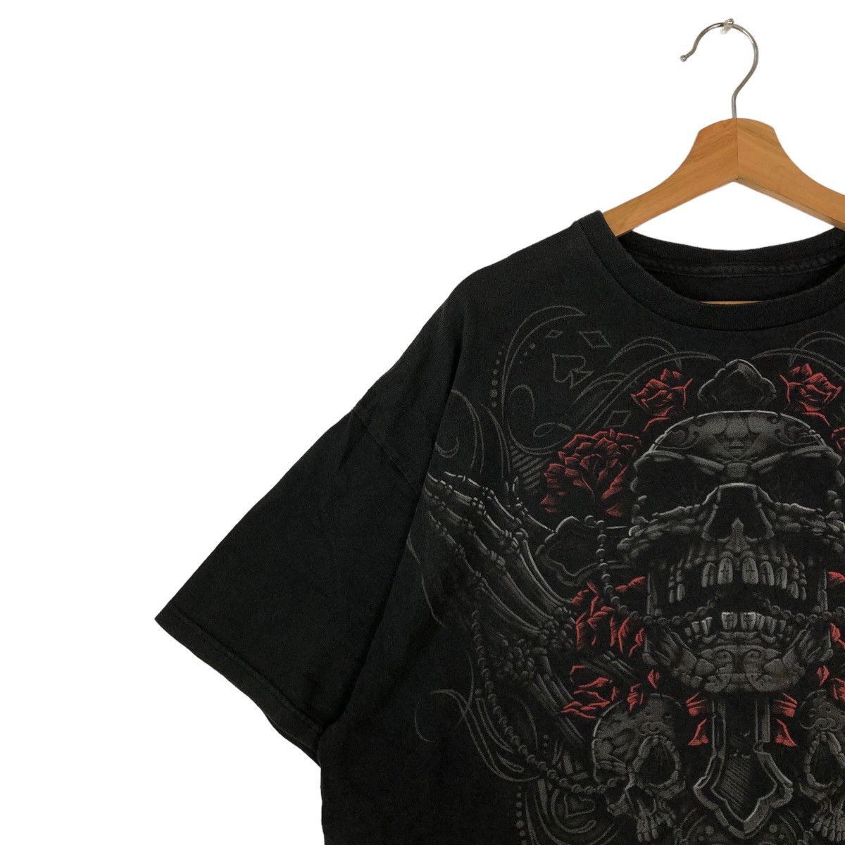 Japanese Brand VINTAGE ROLLIN HARD T-SHIRT BIG LOGO SPELL OUT PUNK DESIGN Size US M / EU 48-50 / 2 - 6 Thumbnail