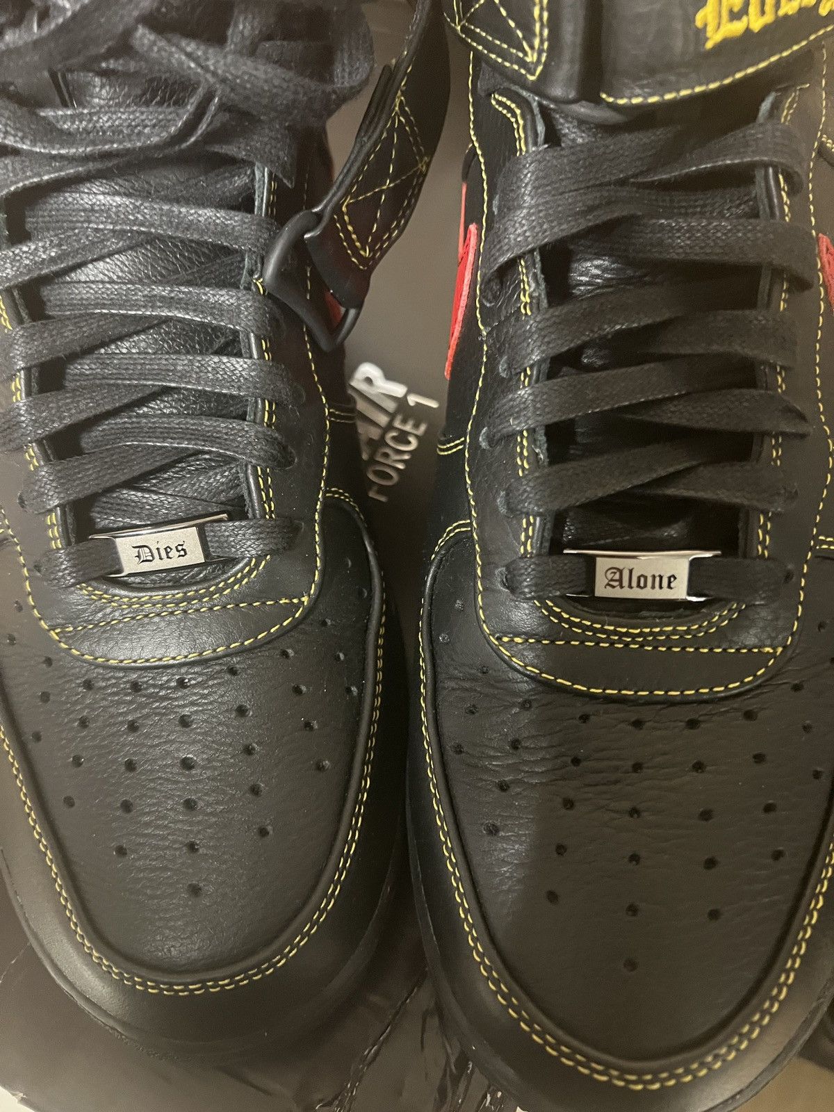 Nike × Vlone Vlone x Nike Air Force 1 High Paris Fashion week sample 9.5 Size US 9.5 / EU 42-43 - 8 Thumbnail
