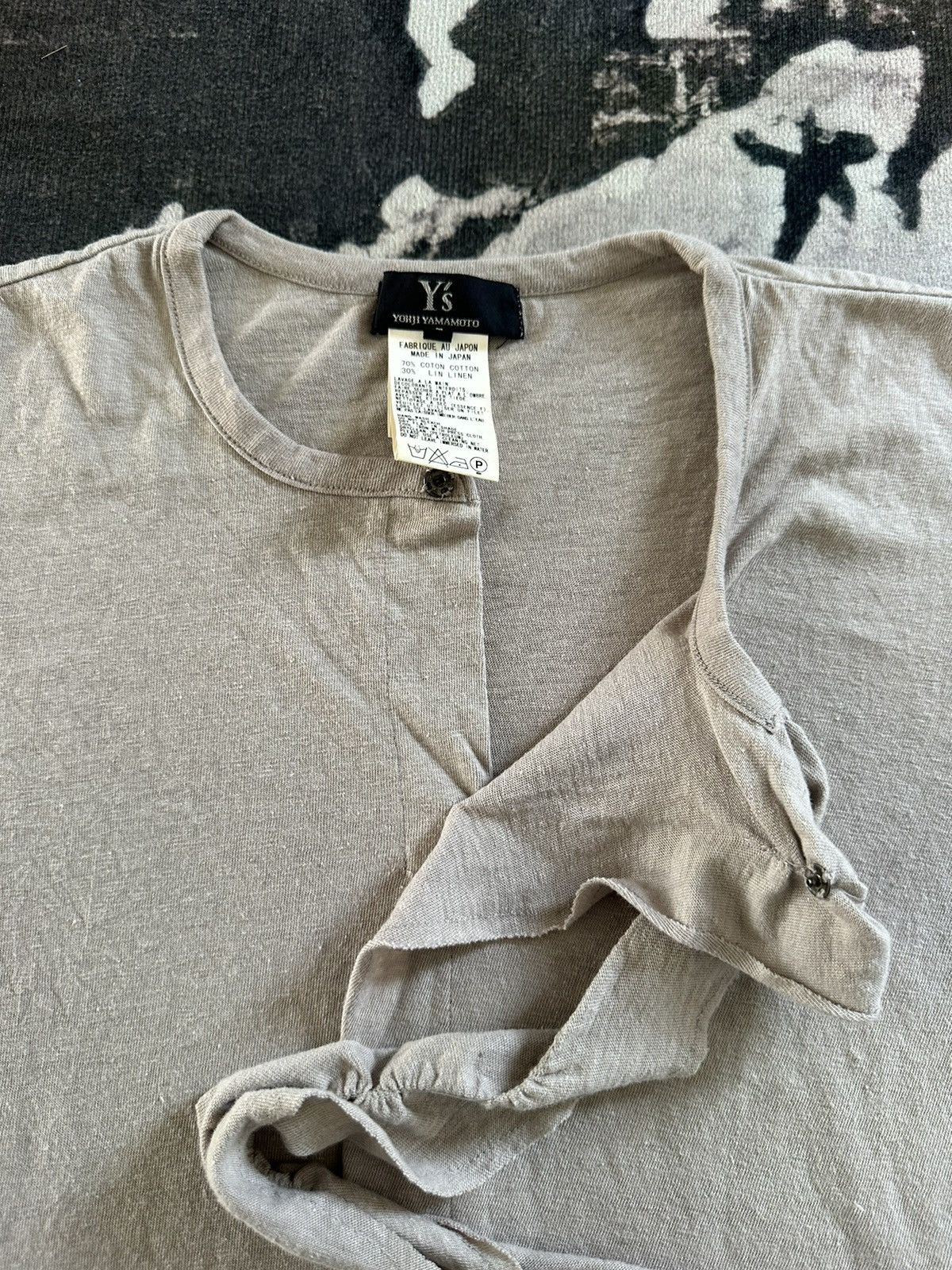Y's × Yohji Yamamoto AW11- Y’s by Yohji Yamamoto tailored tee Size US S / EU 44-46 / 1 - 8 Thumbnail
