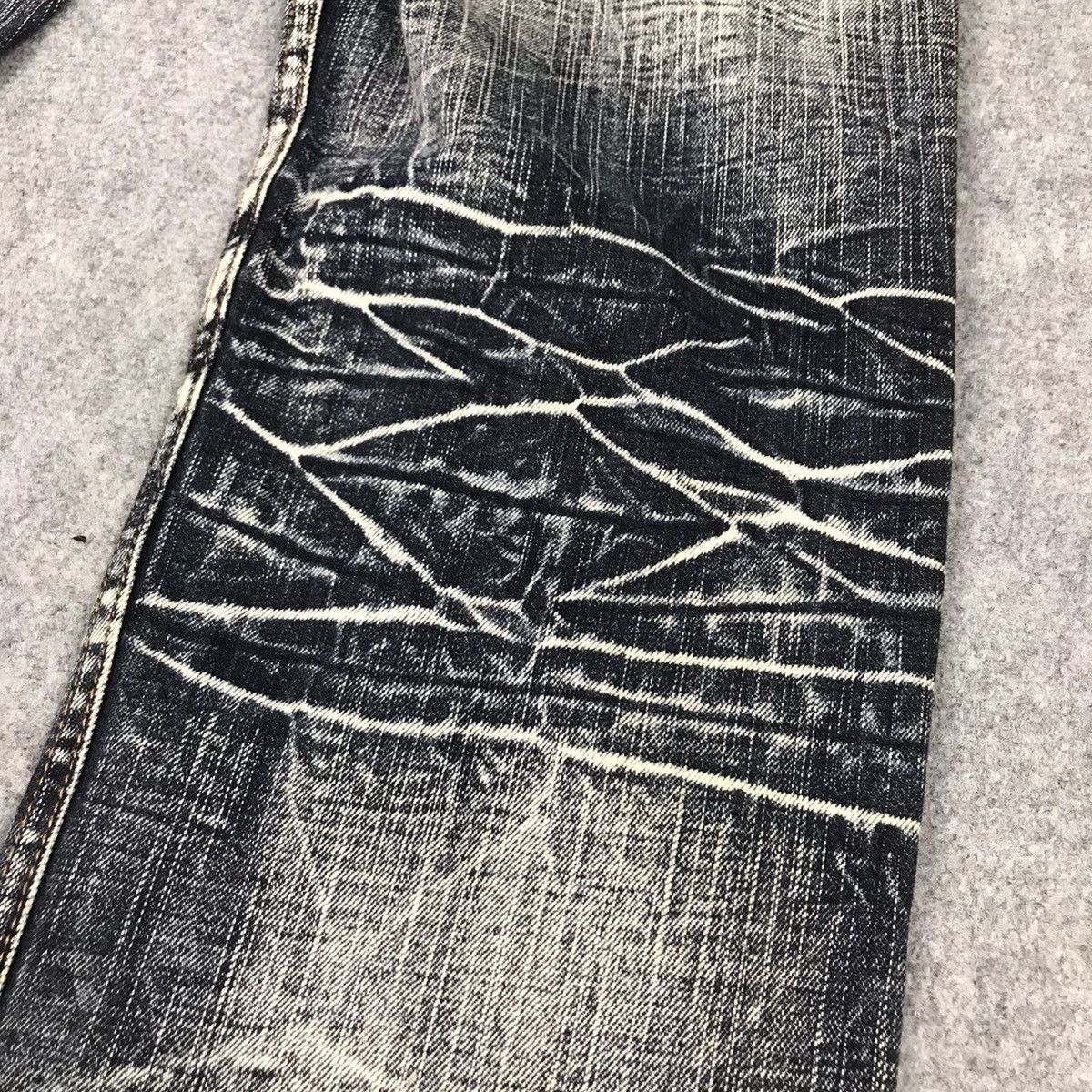 Japanese Brand FLARE JEANS🔥SIRMIONE FADED DENIM PANTS Size US 28 / EU 44 - 11 Thumbnail