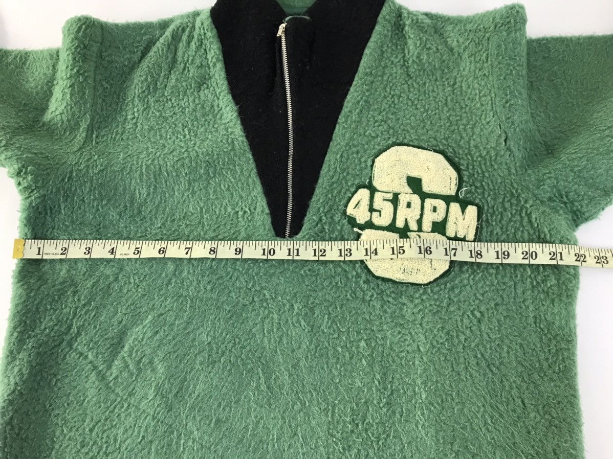 45rpm × Japanese Brand 90s Boys 45RPM Studios Fleece Half Zip Jacket Design Size US M / EU 48-50 / 2 - 7 Thumbnail