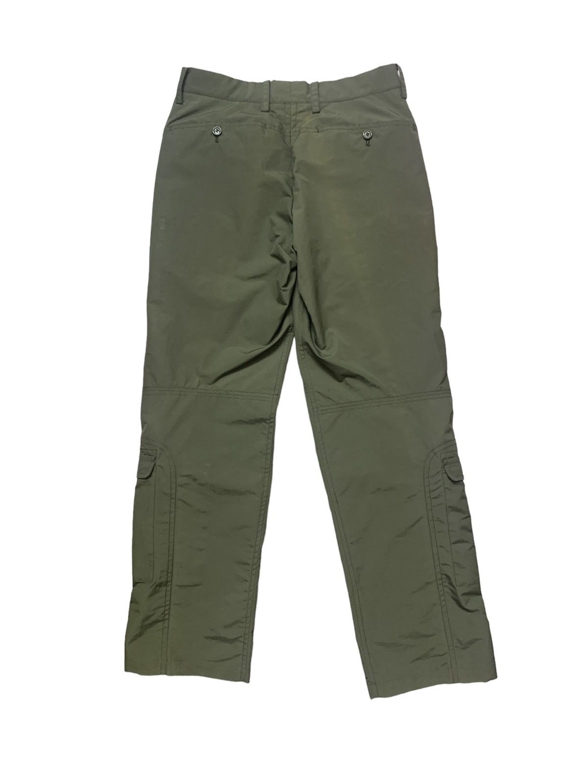 Homme Plisse Issey Miyake Issey Miyake Men Nylon Canvas Cargo Pocket Vintage Pants Size US 30 / EU 46 - 2 Thumbnail