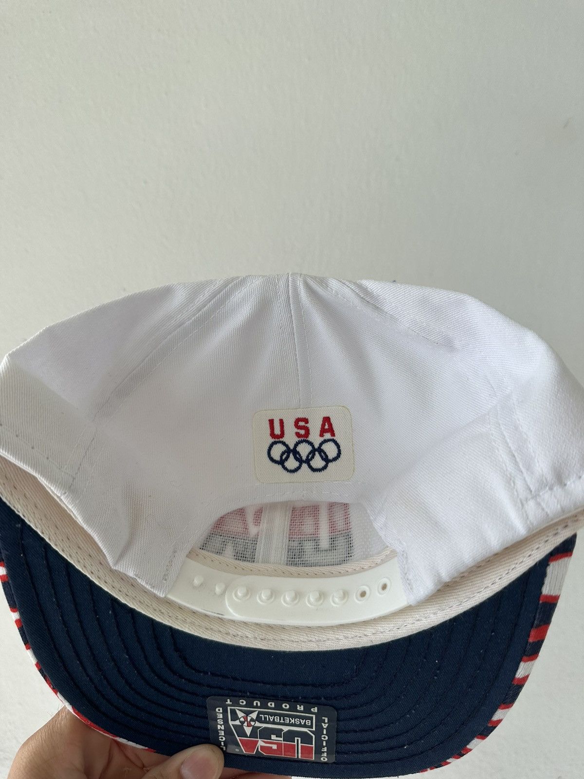 USA Olympics × Vintage 1992 USA Basketball Magic Johnson 32 Dream Team Hat Size ONE SIZE - 4 Thumbnail