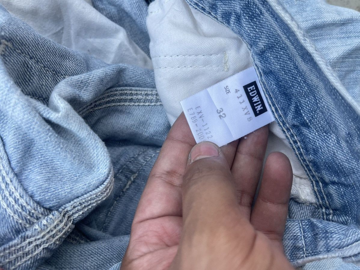 Edwin × Vintage Vintage Edwin Bootcut Distressed Jeans Size US 33 - 5 Thumbnail
