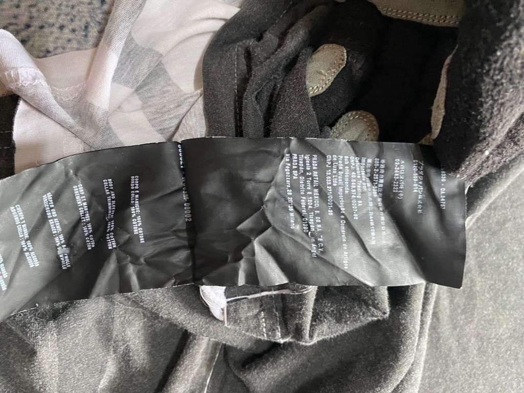 Prada Archive Prada overprint tee Size US XL / EU 56 / 4 - 6 Thumbnail