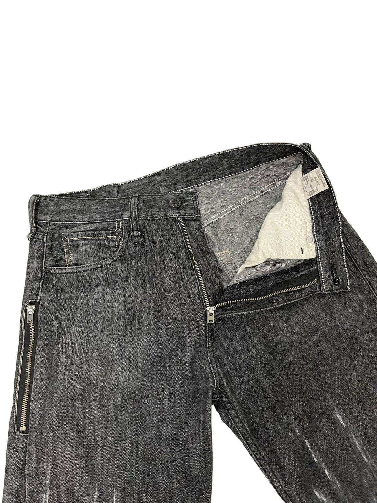 Fragment Design Levi’s Fenom Fragment Design Distres Thin Denim Regular 6🟦0 Size US 32 / EU 48 - 21 Thumbnail