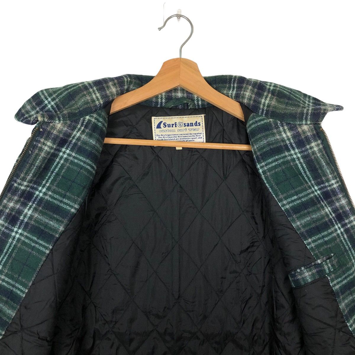 Japanese Brand VINTAGE TARTAN DESIGN JACKET SURF & SAND JAPAN Size US L / EU 52-54 / 3 - 10 Thumbnail