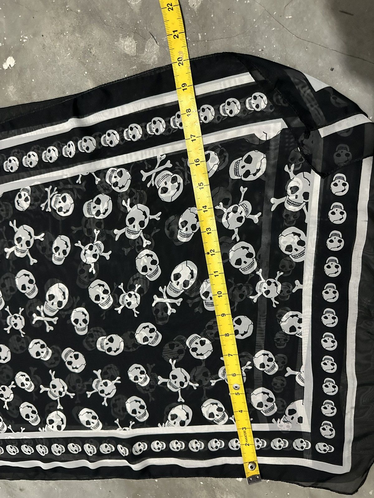 Other 2 item Skull Skeleton Punk Scarves Size ONE SIZE - 12 Thumbnail