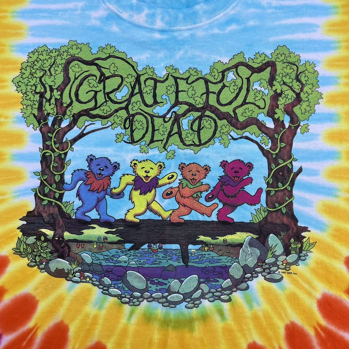 Band Tees © 1997 GRATEFUL DEAD “PEACE” TIE DYE T-SHIRT Size US S / EU 44-46 / 1 - 4 Thumbnail