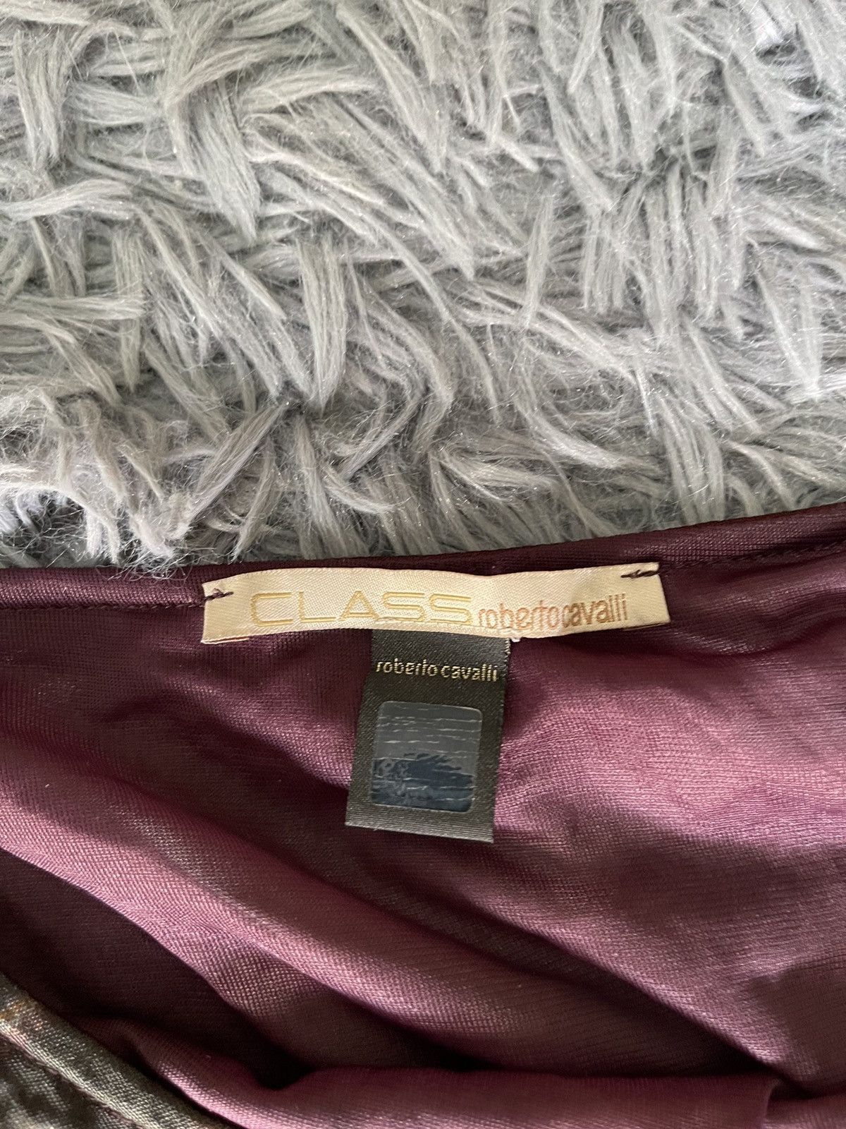Cavalli Class × Just Cavalli × Roberto Cavalli 🐯Roberto Cavalli Class 90s vintage hidden tiger signed dress Size XL / US 12-14 / IT 48-50 - 8 Thumbnail