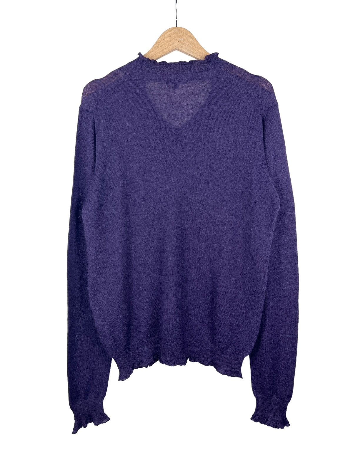 Ann Demeulemeester Ann Demeulemeester Wool Mohair Blend Knit Sweater Size US M / EU 48-50 / 2 - 2 Thumbnail