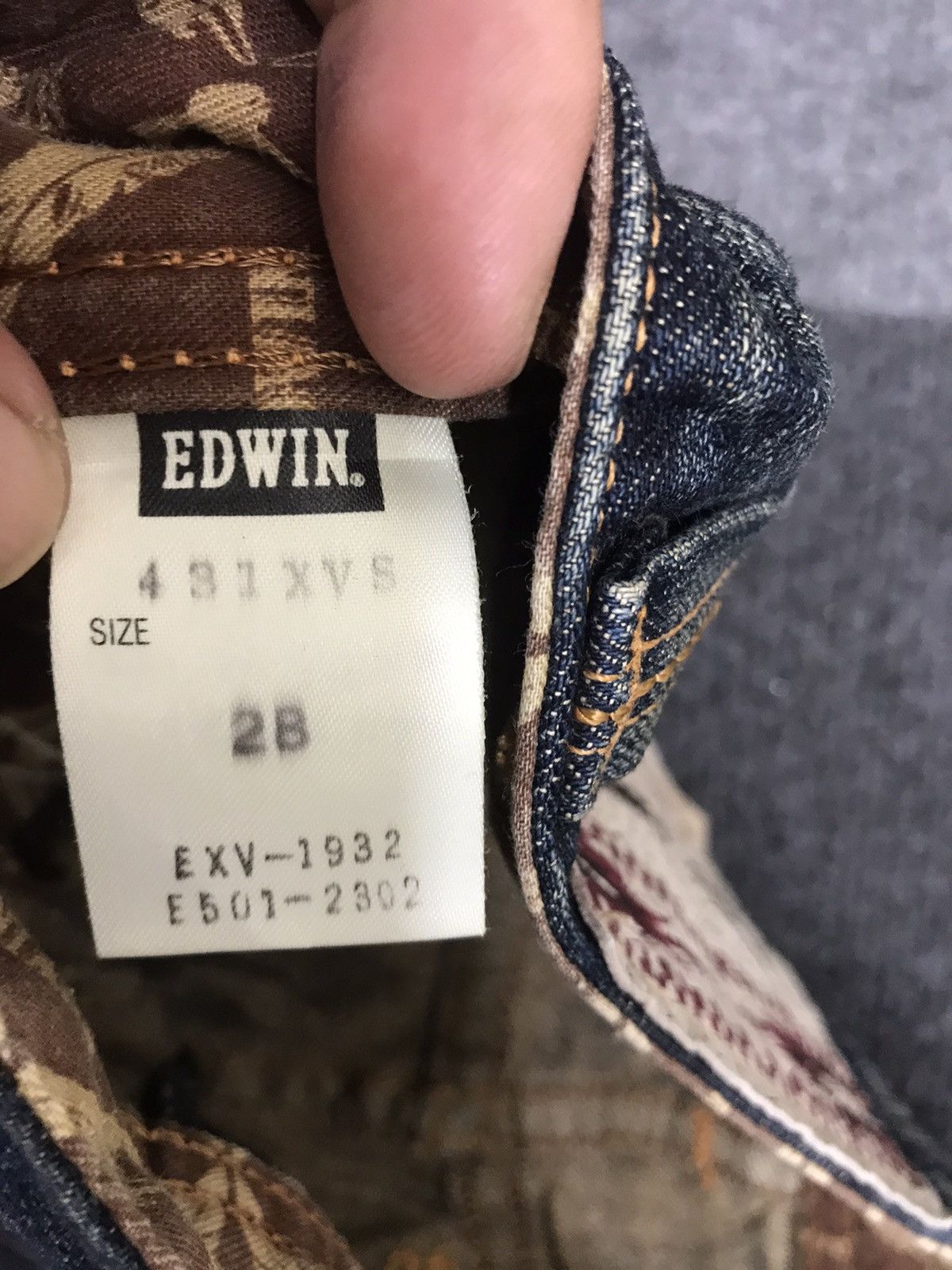 Edwin 💥FLARE💥EDWIN Westerner Blue Wash Flare Jeans Size US 29 - 6 Thumbnail
