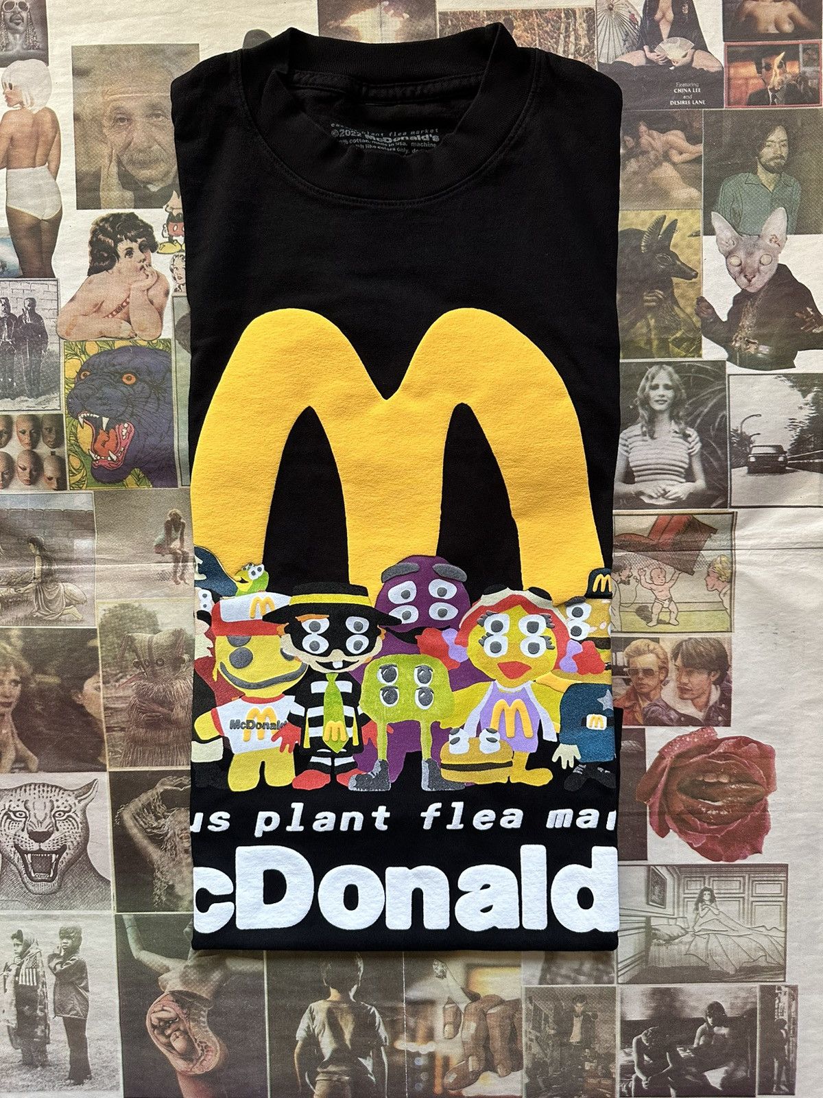 buying online McDonald's CPFM Cactus Buddy & Friends tee Black