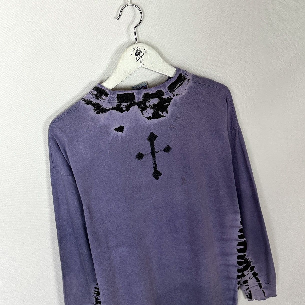 Other Vintage Dyed OnArrival Cross TieDye AvantGarde y2k longsleev Size US XL / EU 56 / 4 - 6 Thumbnail