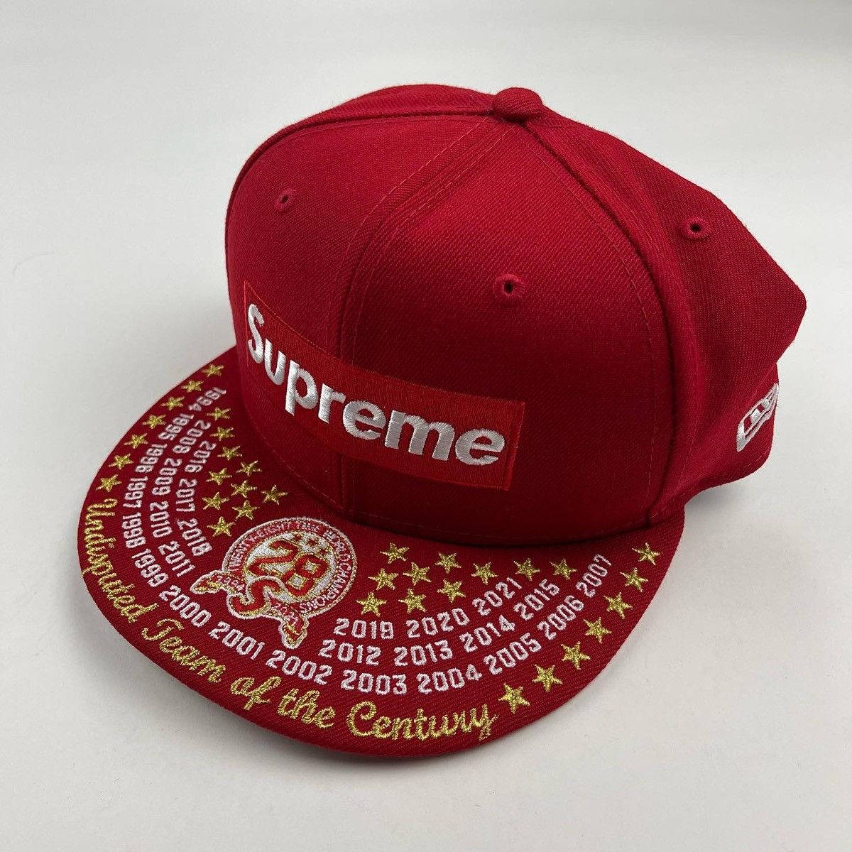 Supreme Supreme Undisputed Box Logo New Era Fitted Hat 7 3/8 | Grailed