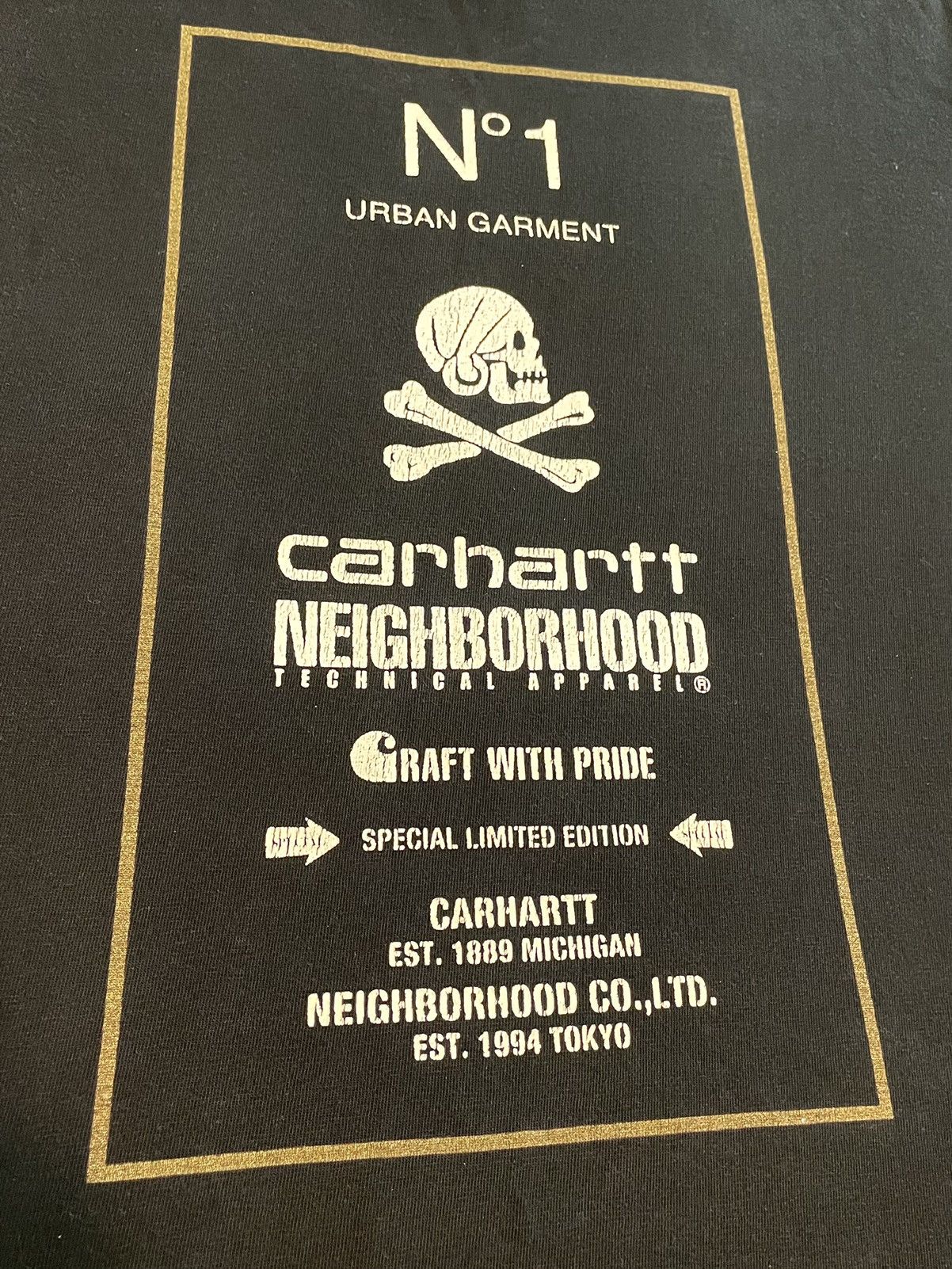 Carhartt × Neighborhood Carhartt WIP x Neighborhood T-Shirt Size US M / EU 48-50 / 2 - 3 Thumbnail