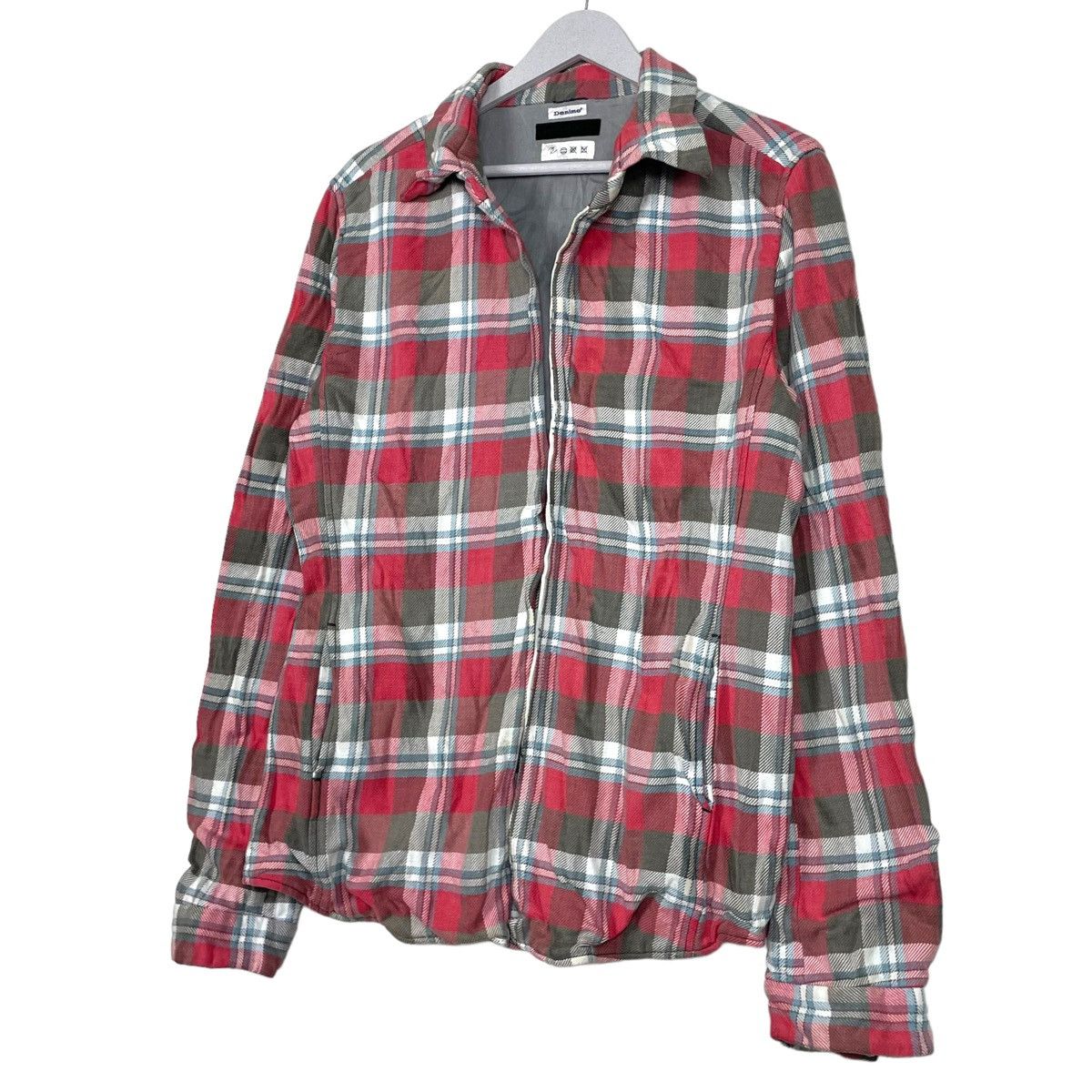 Denime × Japanese Brand × junhashimoto 💥DENIME JUNHASHIMOTO SHADOW CHECK BUTTON SHIRT Size US L / EU 52-54 / 3 - 2 Thumbnail