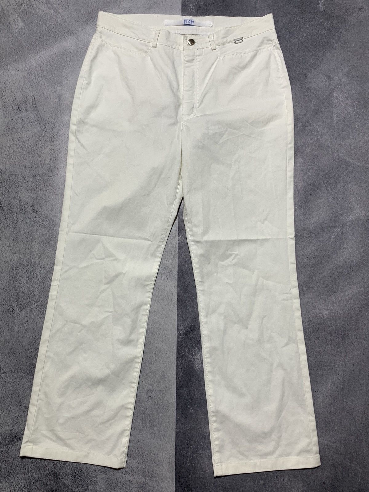 Vintage Vintage Y2K wmns Escada straight fit pants size 30 Size 30" / US 8 / IT 44 - 1 Thumbnail