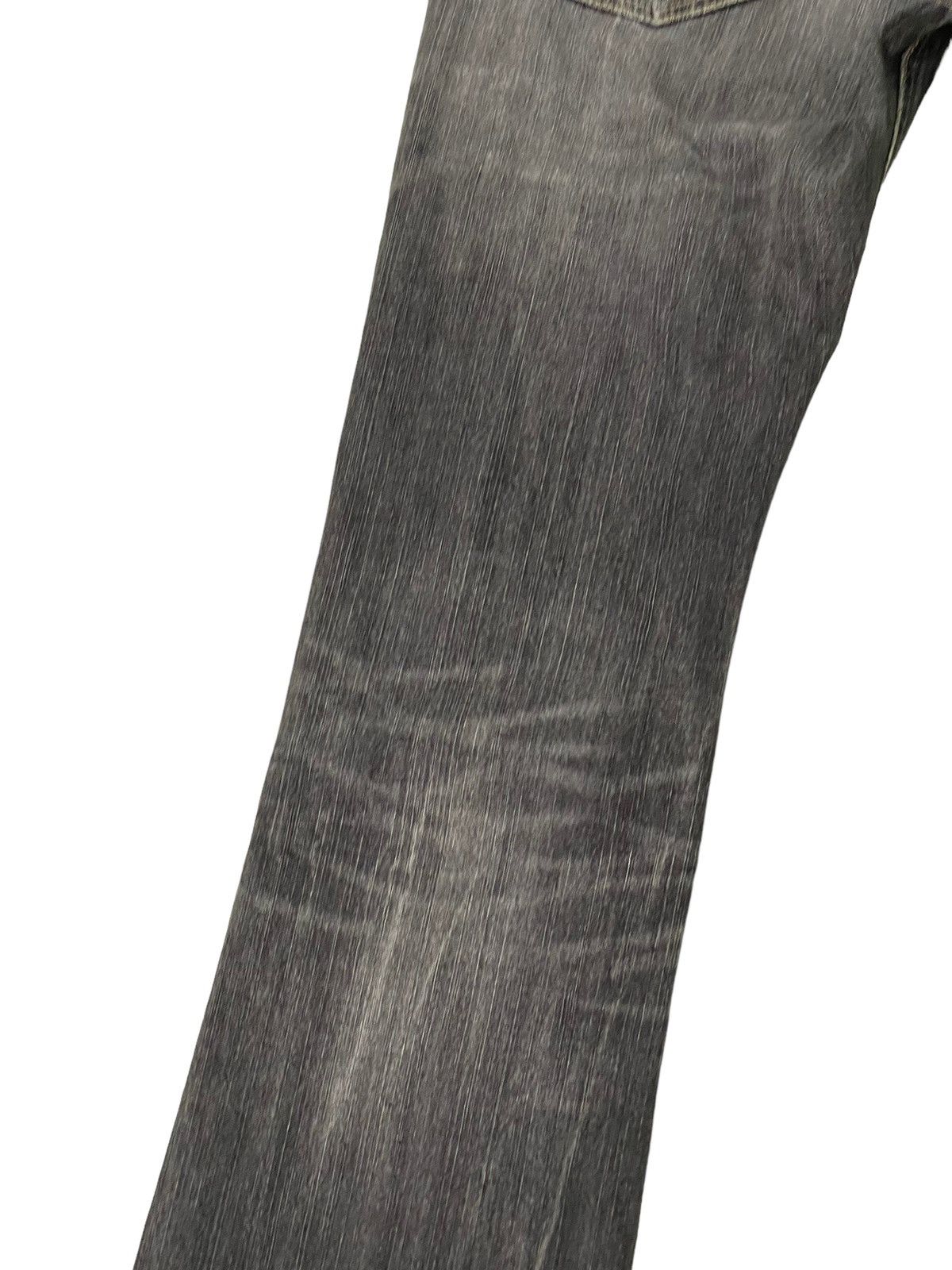 Japanese Brand Flare Jeans Wrangler Japan Distress Faded Boot Cut 6🟦1 Size US 29 - 15 Thumbnail