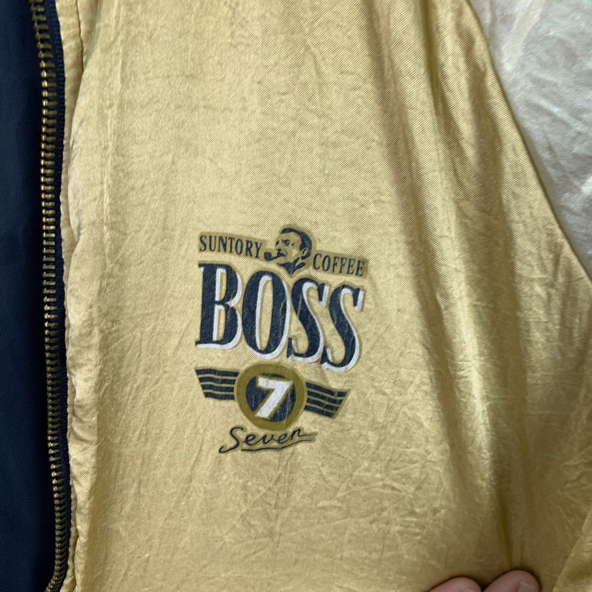 Japanese Brand × Vintage Suntory boss coffe reversible jacket Size US L / EU 52-54 / 3 - 3 Thumbnail