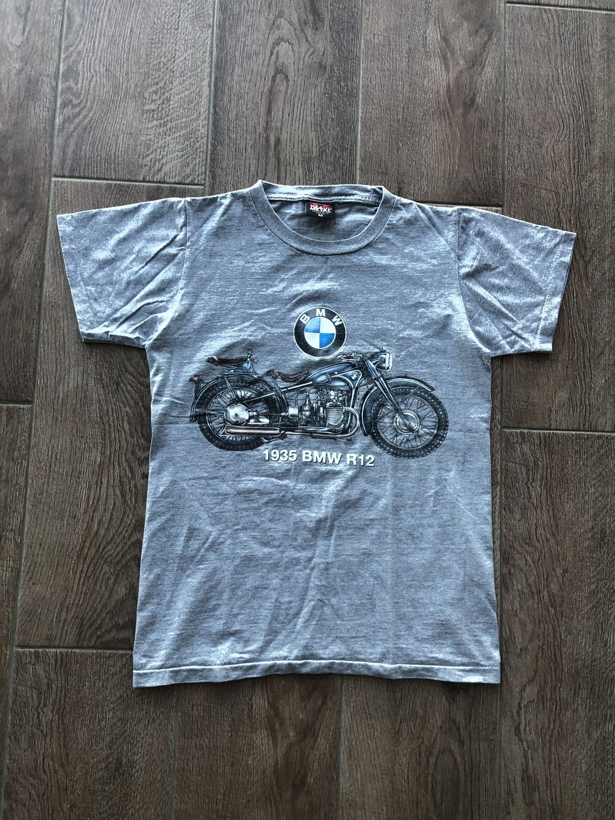 Vintage Vintage BMW 1935 BMW R12 Tee Shirt Big Logo | Grailed