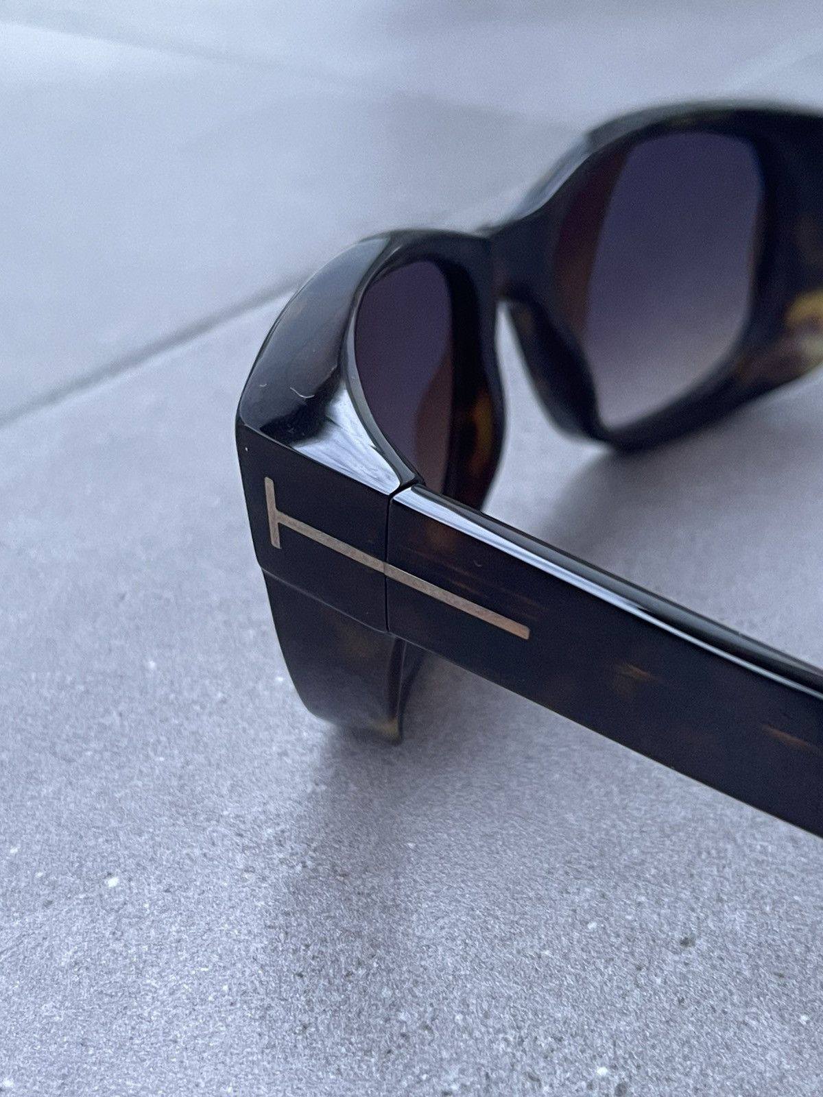 Tom Ford !DS! Tom Ford Carson TF441 52K 3D Black Camo Sunglasses Size ONE SIZE - 7 Thumbnail