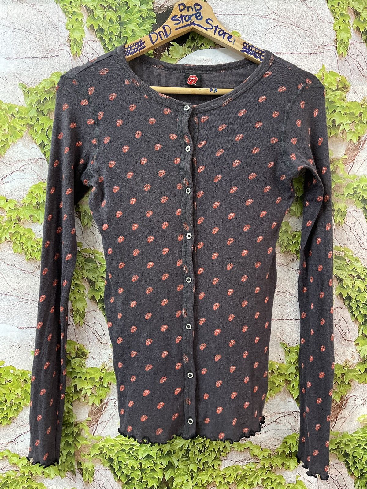 Hysteric Glamour × The Rolling Stones 🇯🇵VTG HYSTERIC GLAMOUR X ROLLING STONES BUTTON UP VERY RARE Size ONE SIZE - 1 Thumbnail