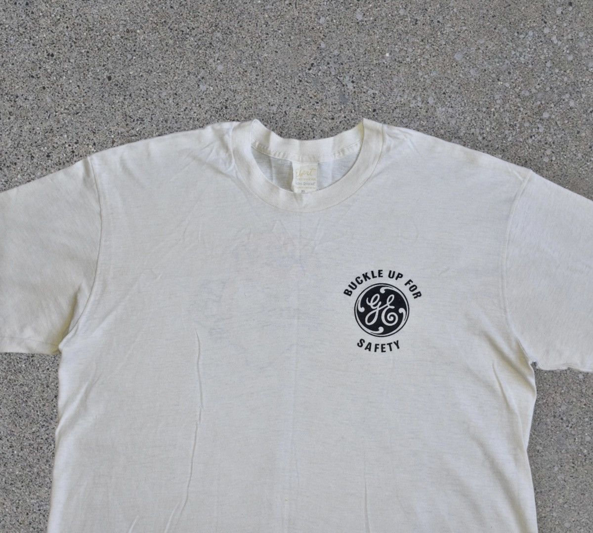 Vintage Vintage 90s General Electric Promo NC T-Shirt (XL) Size US XL / EU 56 / 4 - 4 Thumbnail