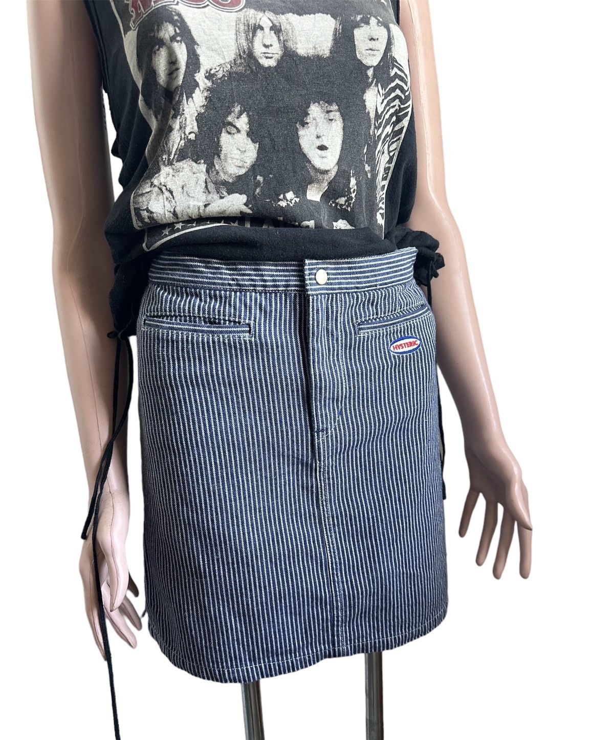 Hysteric Glamour × Japanese Brand Hysteric Glamour Mini Stripe Skirt Size 26" / US 2 / IT 38 - 1 Thumbnail