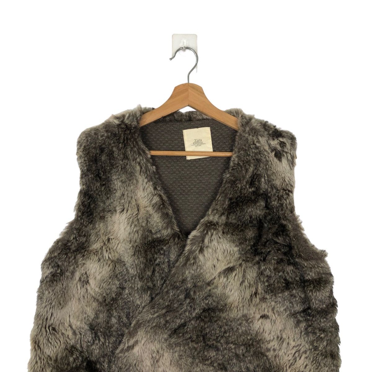 Japanese Brand VINTAGE MINK FUR VEST ZARA KNIT ISSEY MIYAKE STYLE Size US M / EU 48-50 / 2 - 2 Thumbnail