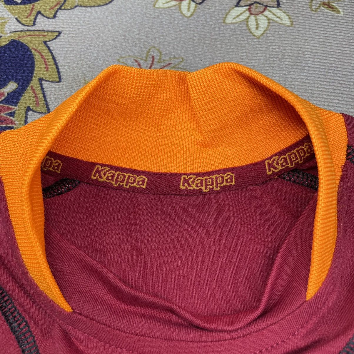 Kappa AS Roma Vintage 2000-01 Home Kappa #Totti no.10 Size US S / EU 44-46 / 1 - 13 Thumbnail