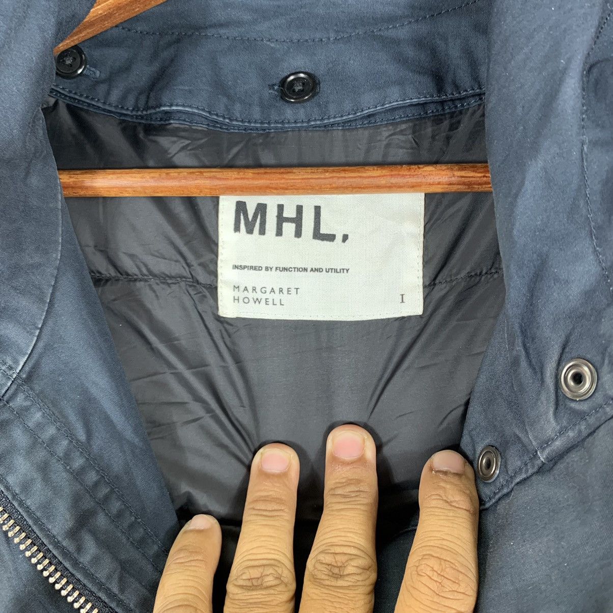 Designer × Margaret Howell × Vintage Vintage Margaret Howell MHL Utility Hoodie Jacket Size US S / EU 44-46 / 1 - 8 Thumbnail