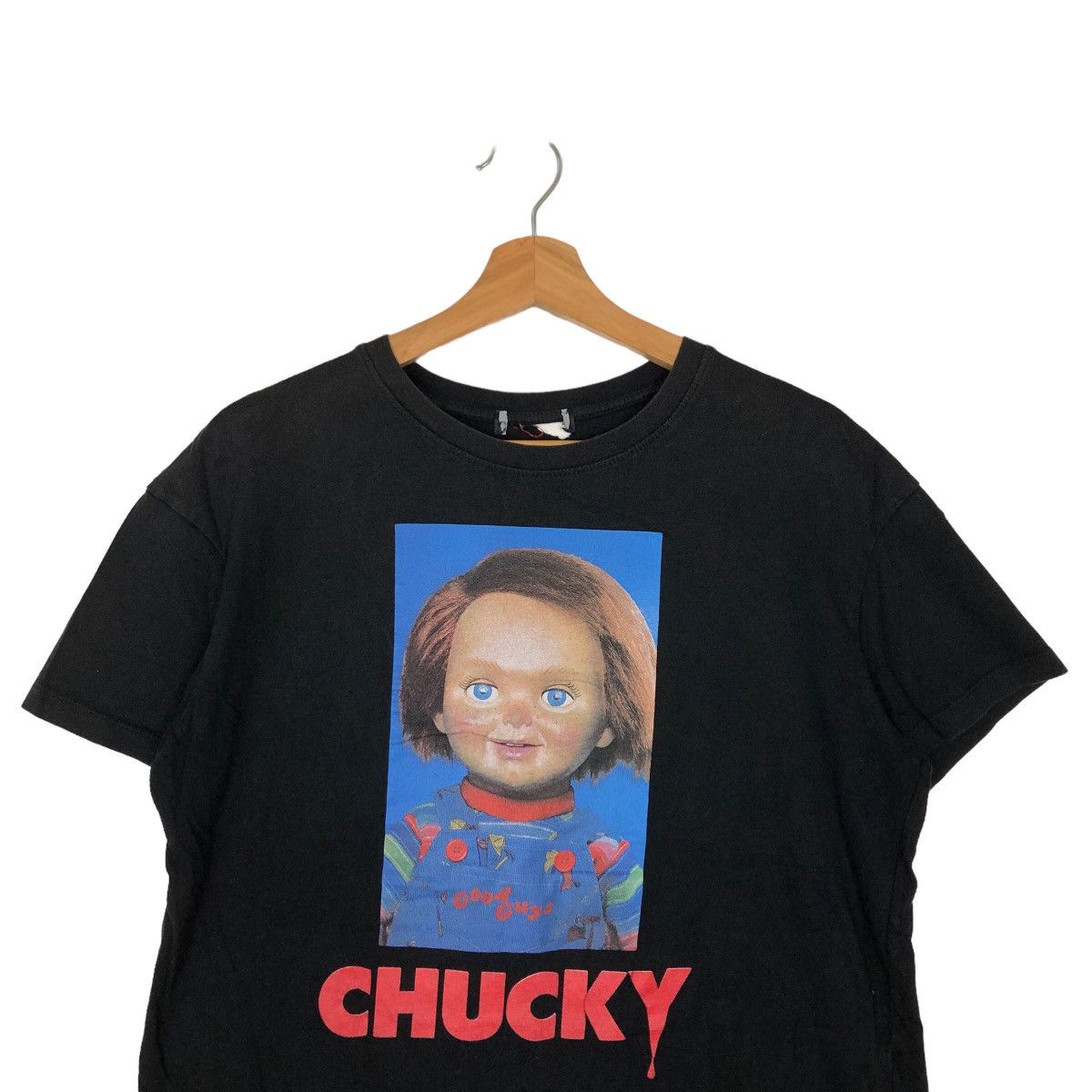 Japanese Brand VINTAGE HORROR MOVIE CHUCKY BIG LOGO T-SHIRT Size US M / EU 48-50 / 2 - 2 Thumbnail
