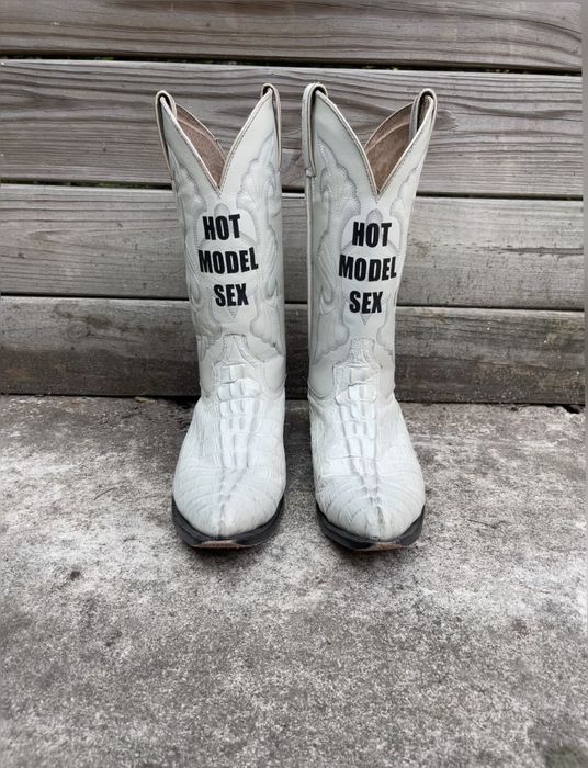 Streetwear Hot Model Sex Cowboy Boots Grailed 6135