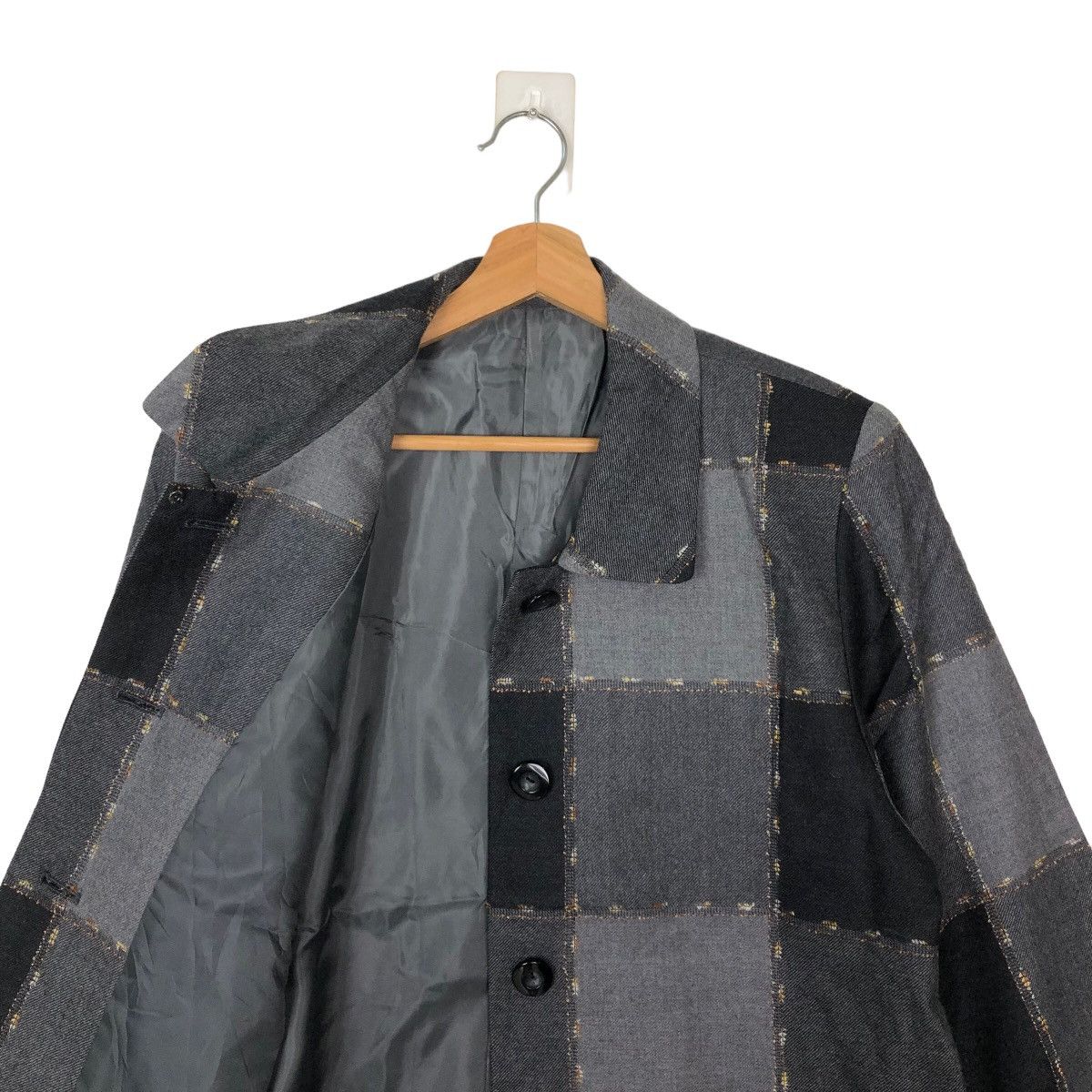 Issey Miyake VINTAGE JAPAN JACKET TARTAN DESIGN ISSEY MIYAKE STYLE Size US M / EU 48-50 / 2 - 9 Thumbnail