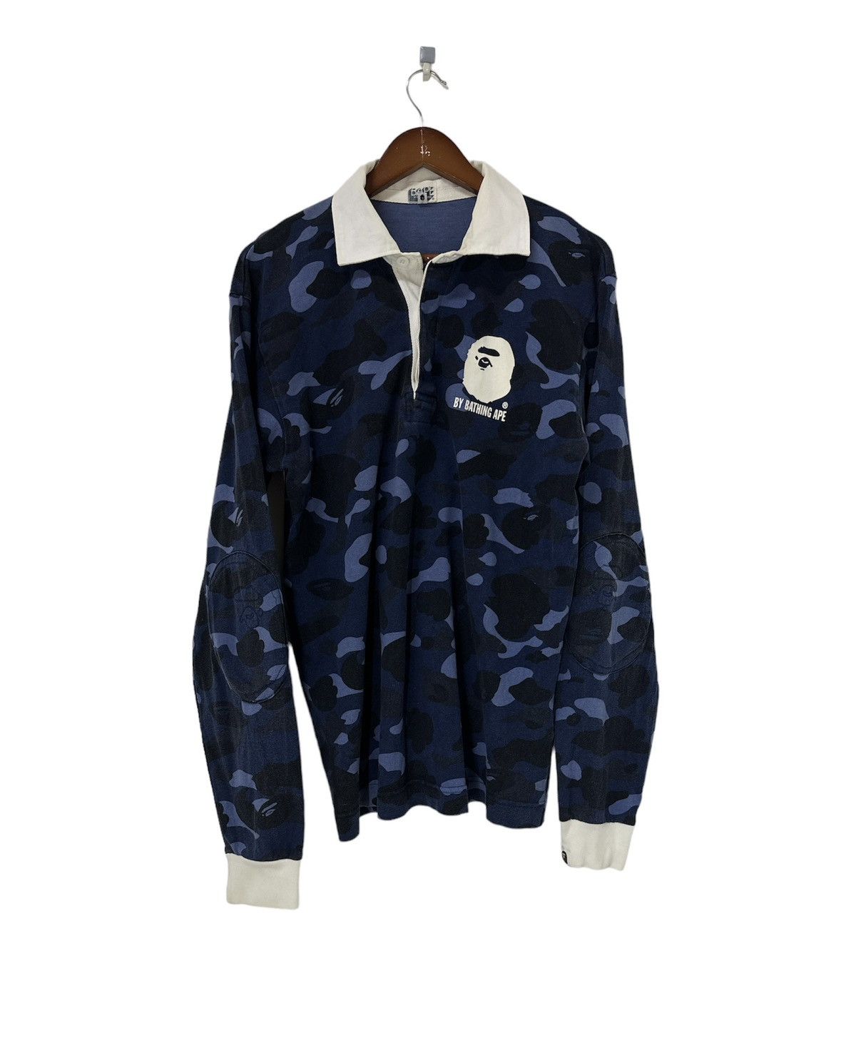 Bape Color Camo Rugby Shirt Size US M / EU 48-50 / 2 - 1 Thumbnail