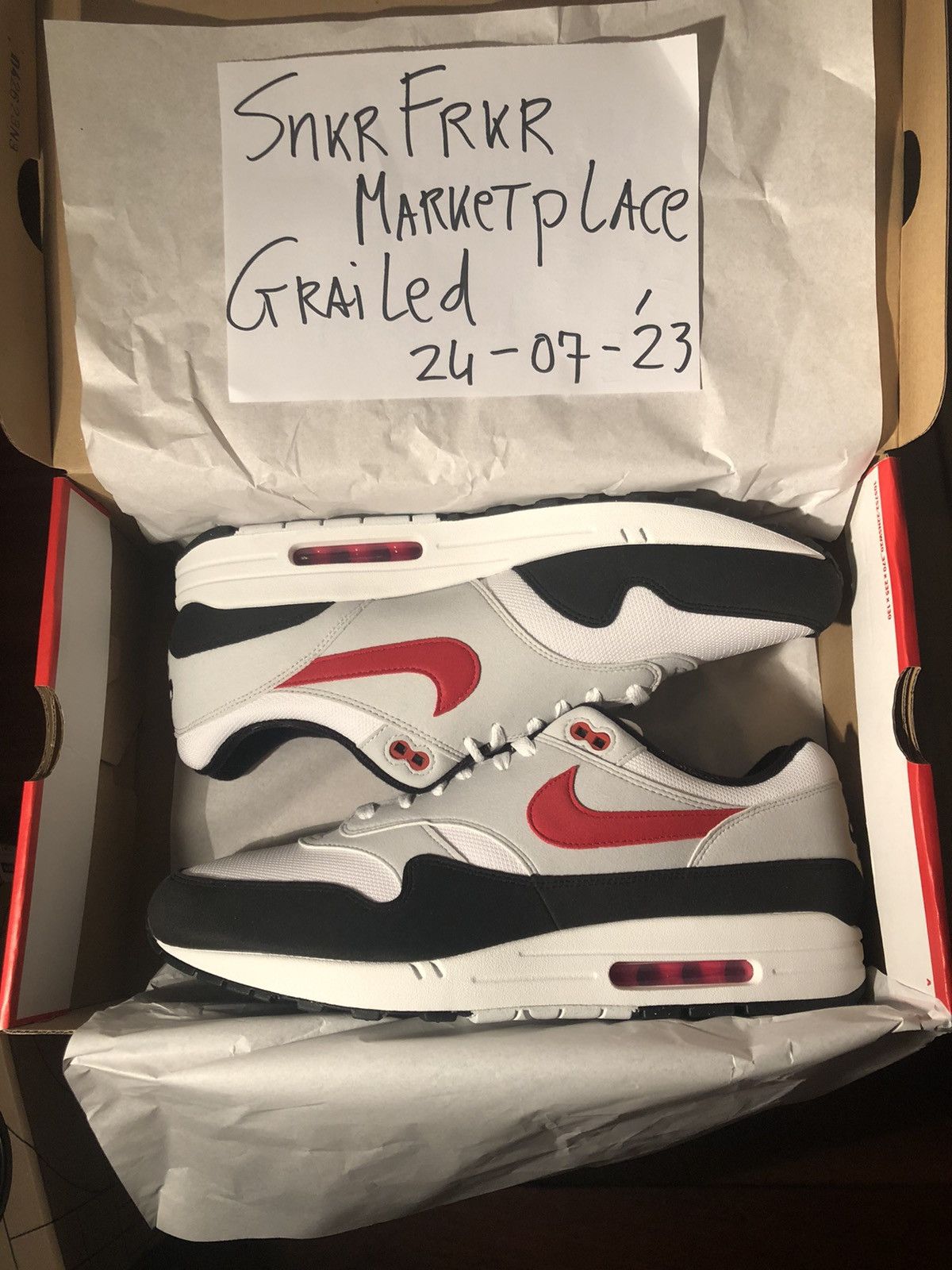 Nike Air Max 1 ''Chili 2.0'' 2023 FD9082-101 US15
