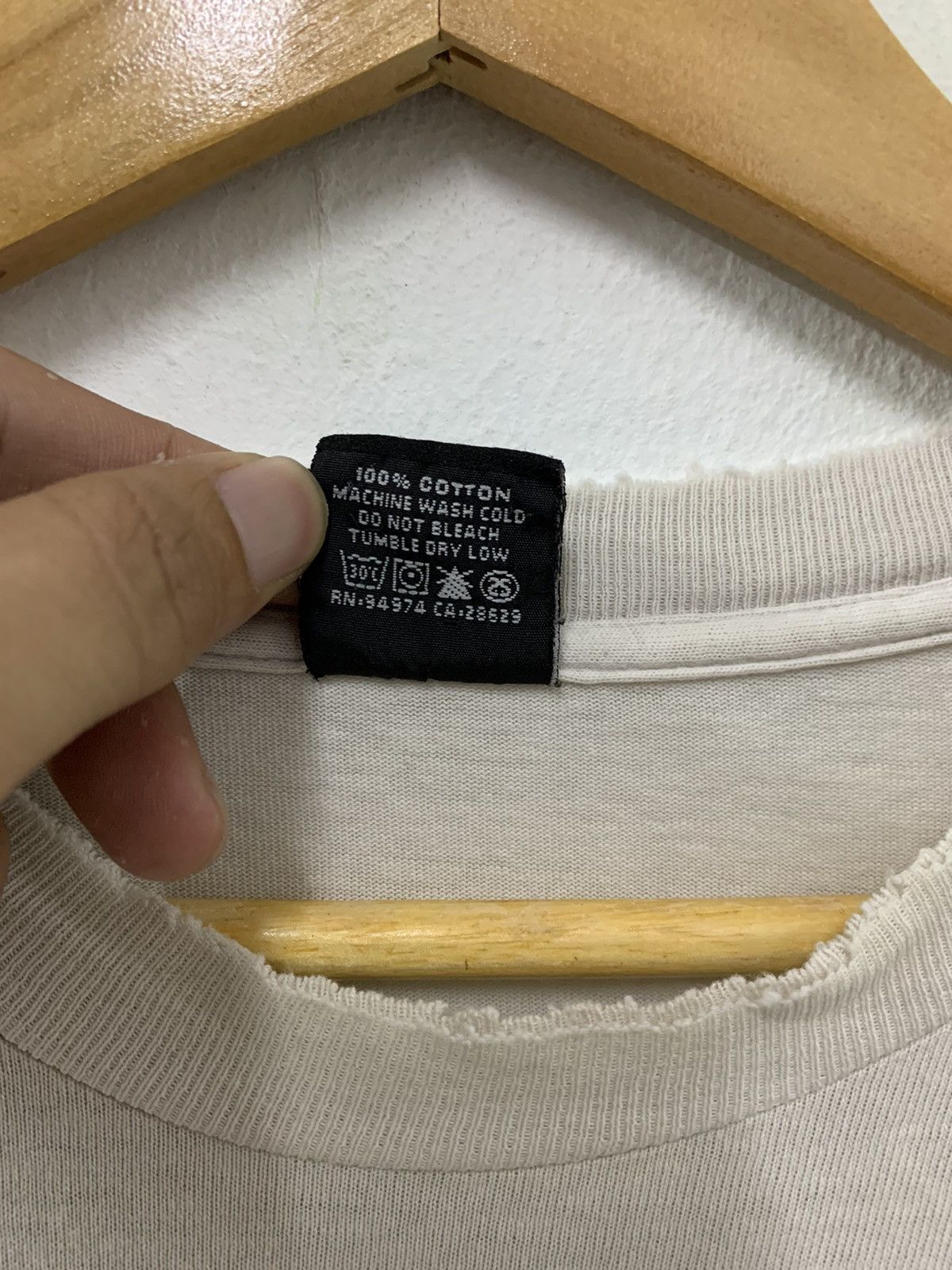 Distressed Thrashed Stussy Reversible Run DMC One Love