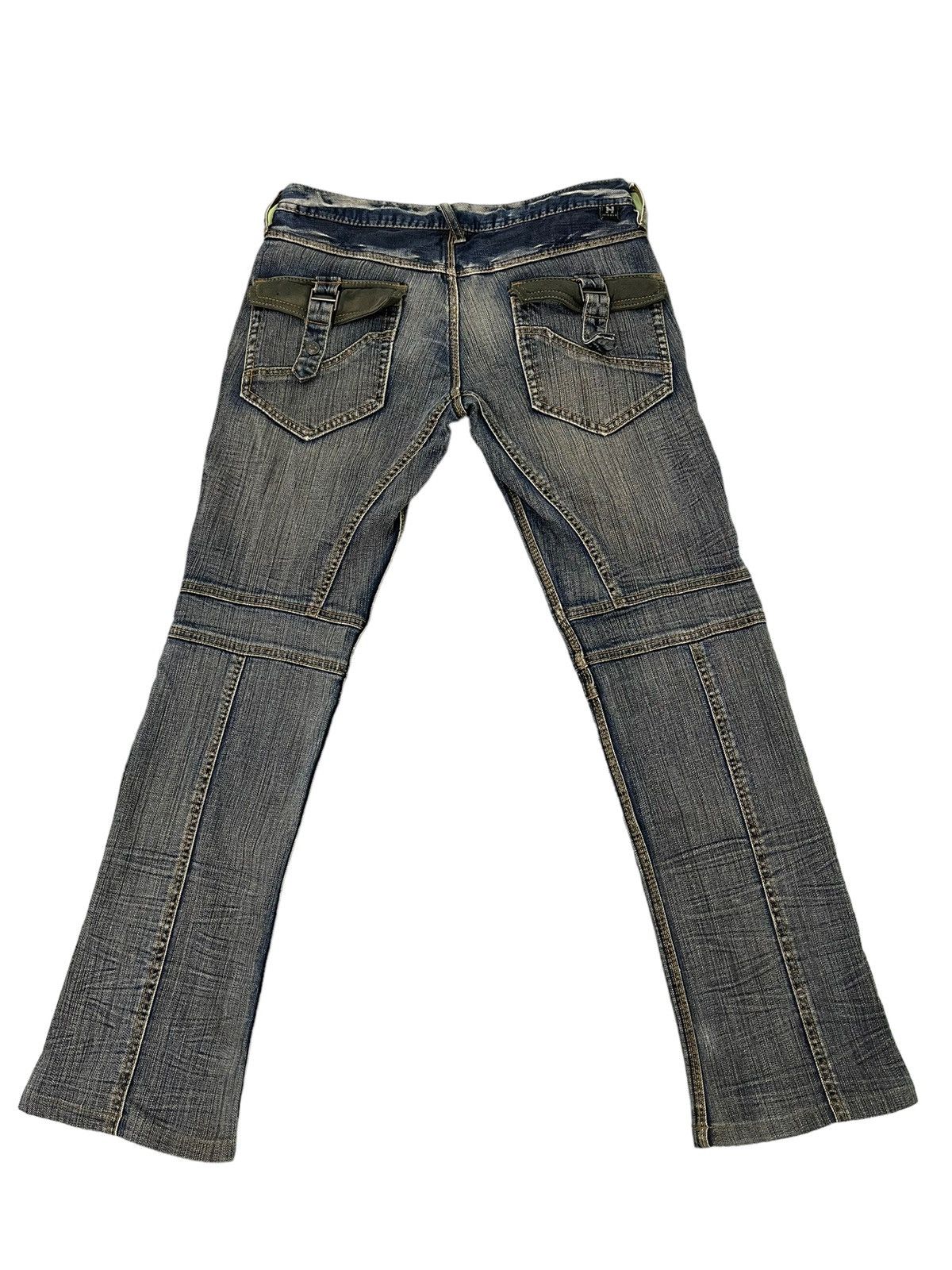 Japanese Brand Slim Jeans Hideaways Nicole Stretch Low Rise 5🟦8 Size US 30 / EU 46 - 2 Thumbnail