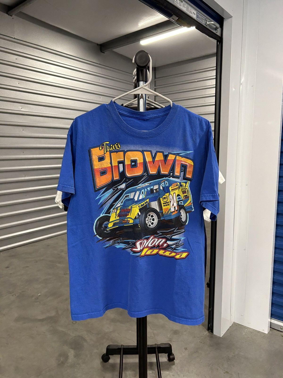 Vintage Vintage 90âs NASCAR Racing Travis brown race car tshirt | Grailed