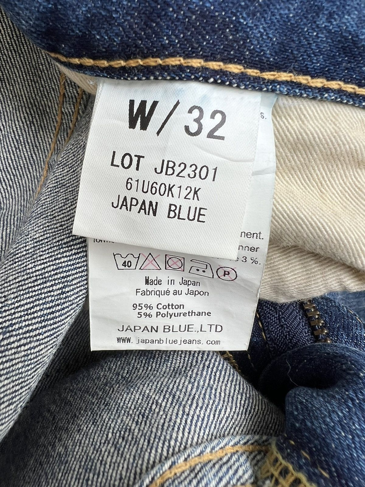 Japan Blue Japan Blue La Selva Distress Denim Skinny Jeans Size US 32 / EU 48 - 22 Thumbnail